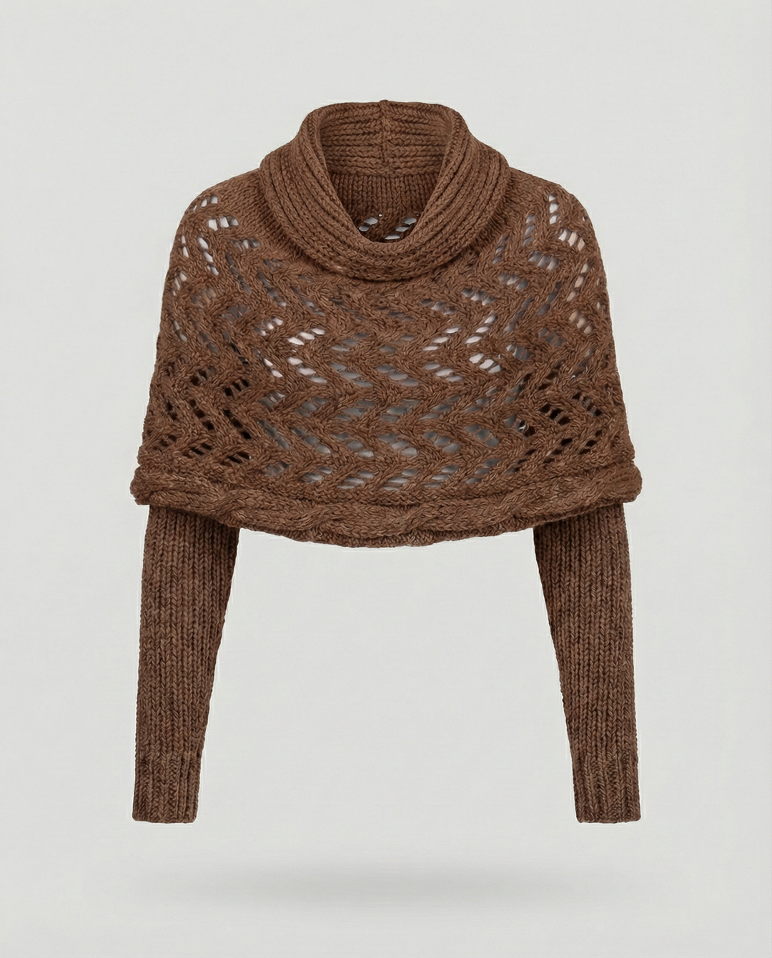 Comfortable knitted scarf women
