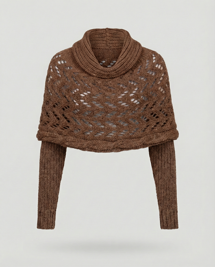 Comfortable knitted scarf women