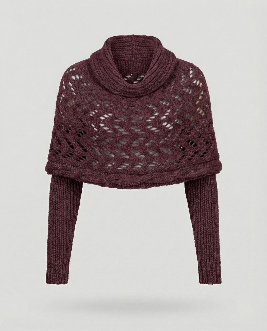 Comfortable knitted scarf women
