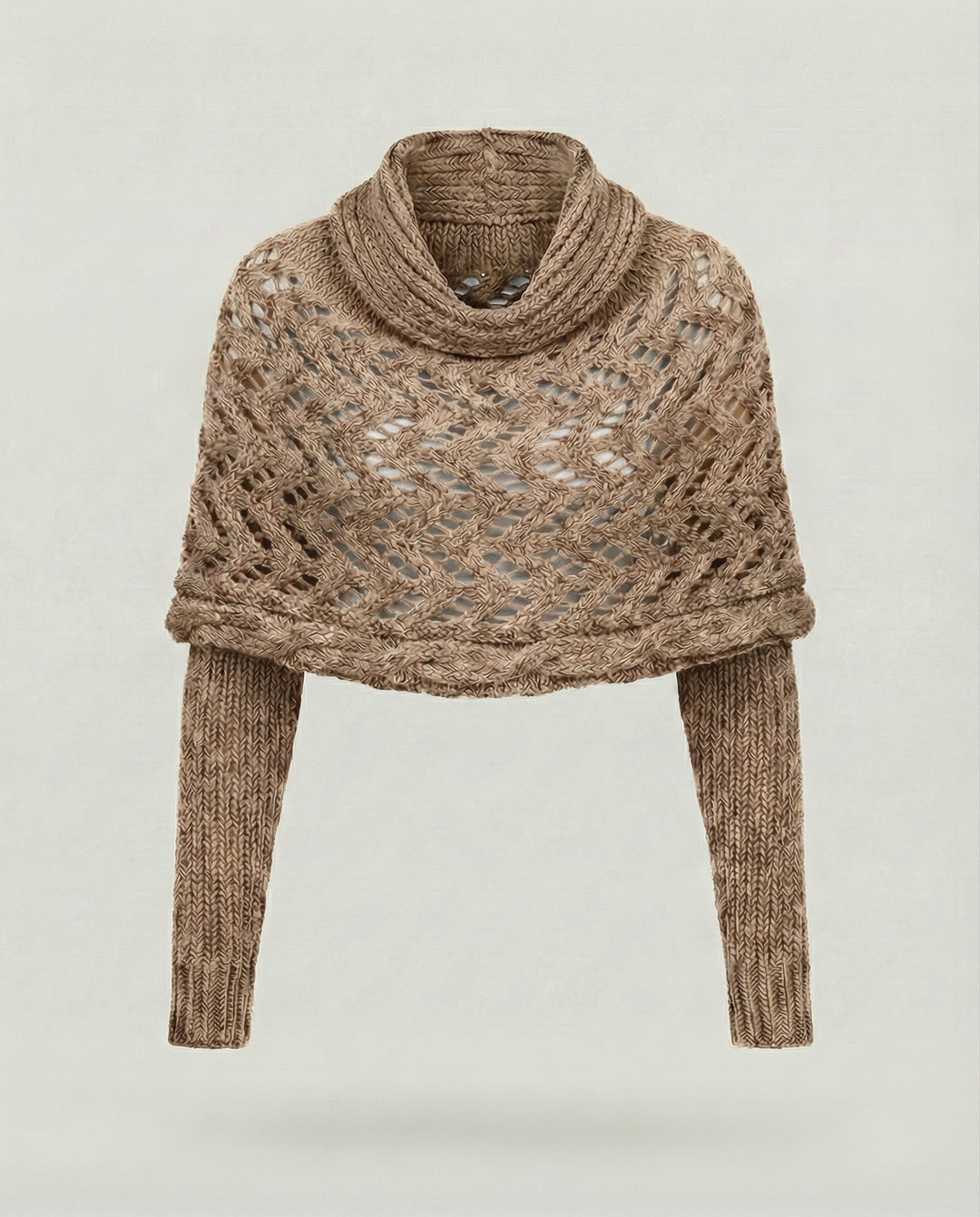 Comfortable knitted scarf women