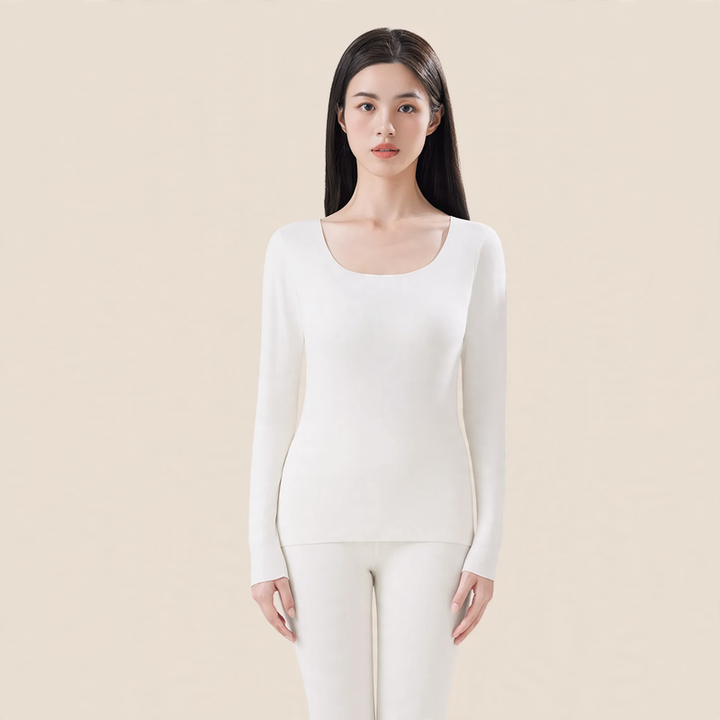 Women's Thermal Set, lined, U-neck