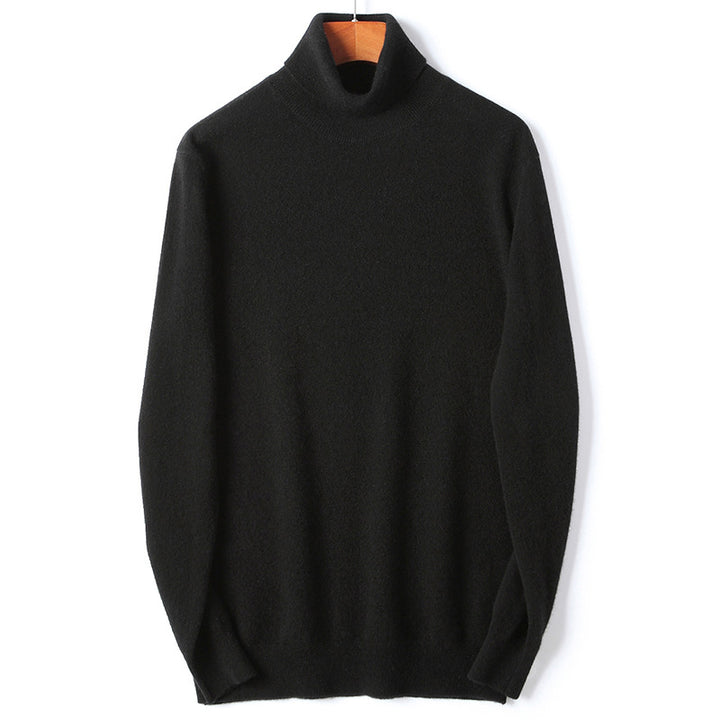 Men's turtleneck sweater made of merino wool
