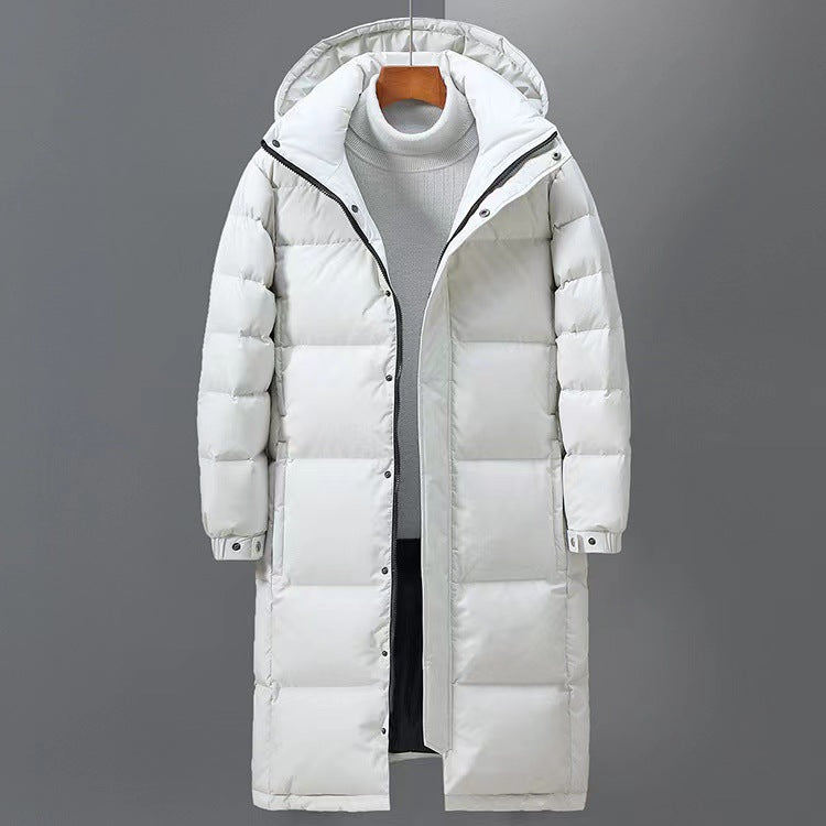Padded Unisex Down Jacket with Hood
