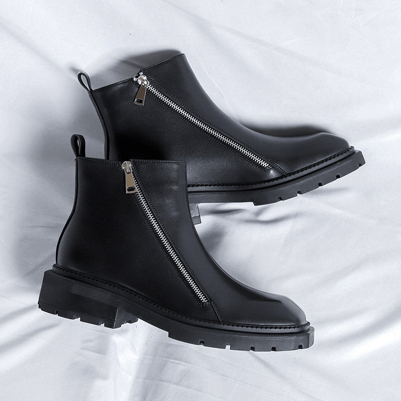 Men's Chelsea Boots 4512-R with Zipper