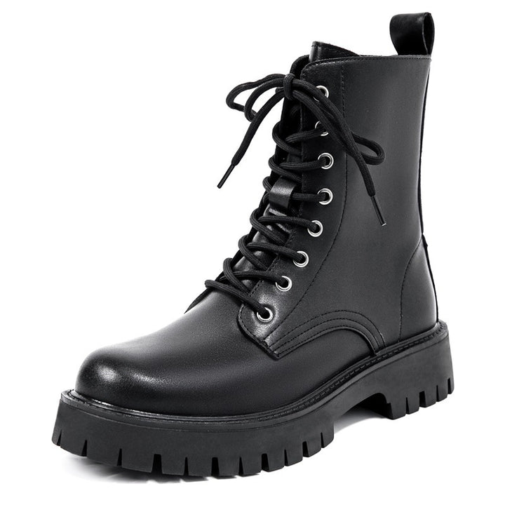 Fashionable men's boots with zipper