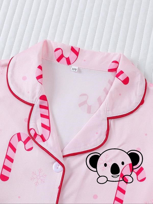 Christmas pajamas made of flannel T 75991