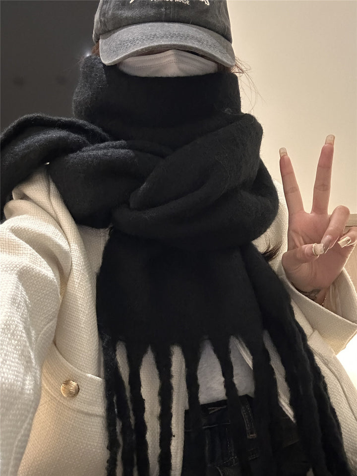 Women's Scarf, Mohair Look, 200x45cm