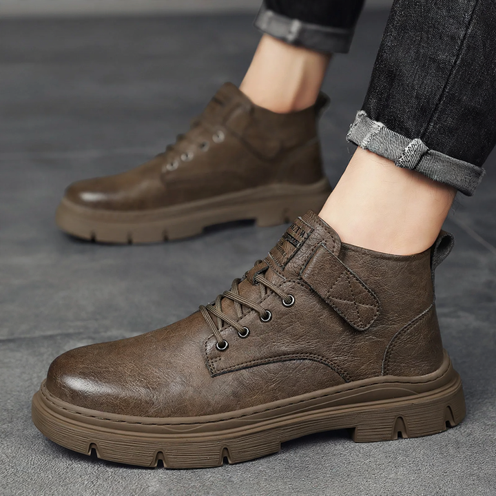 Padded Retro Boots, non-slip