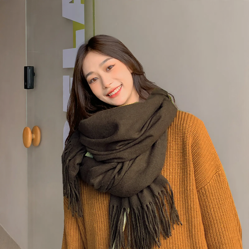 Thick winter scarf, 200x70cm