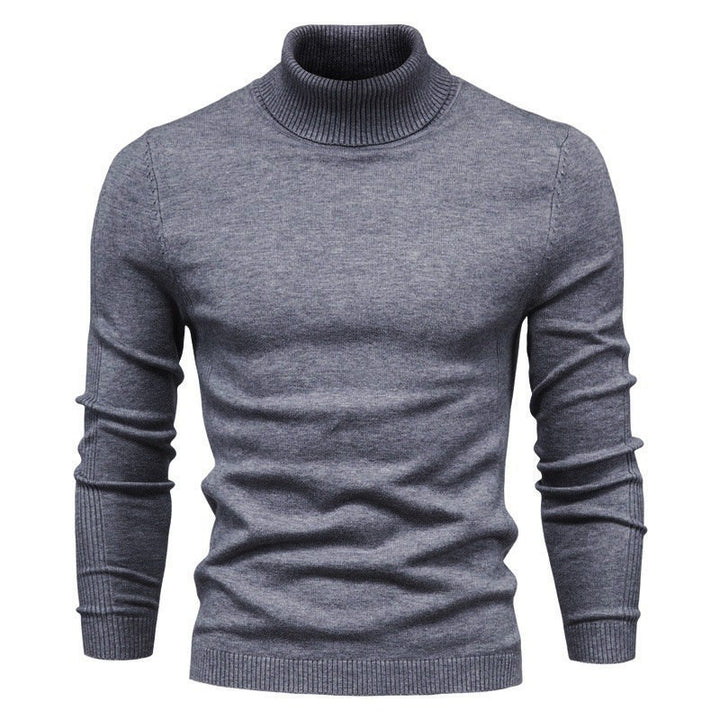 Men's Turtleneck Sweater, simple and modern