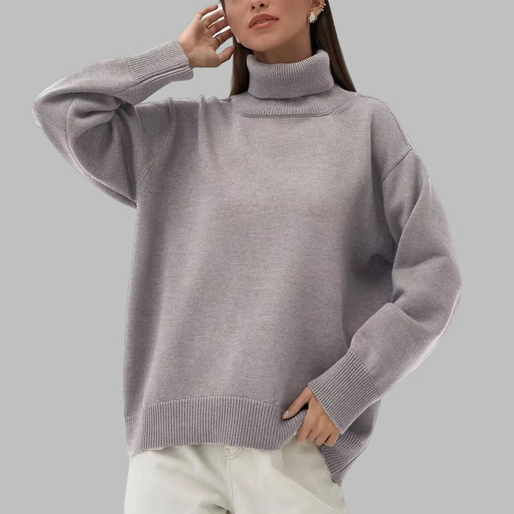 Casual turtleneck sweater in classic design