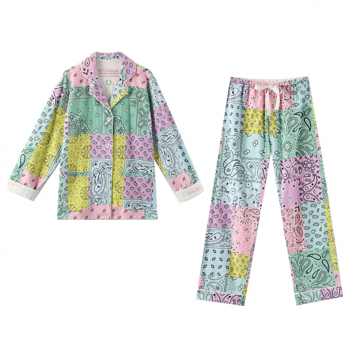 Women's Pajamas, Cotton, brushed on both sides, warm