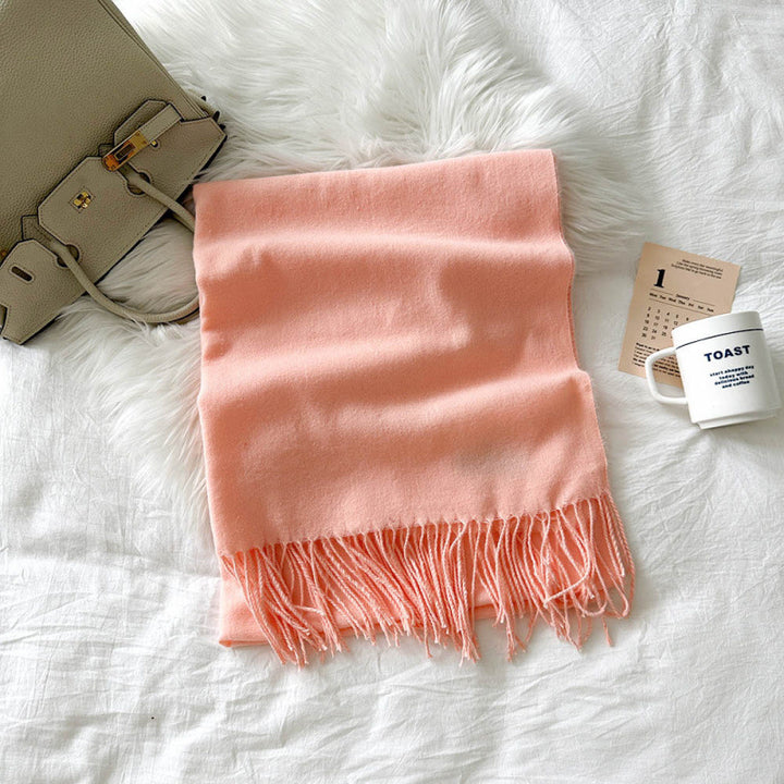 Ladies' Scarf, solid color, 70x200cm