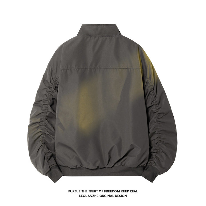 Men's pilot jacket, lined, in vintage style