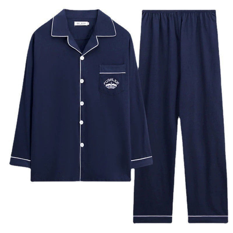 Men's Pajama Set made of pure cotton, checked