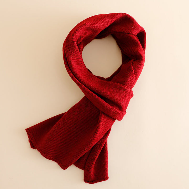 Knitted Scarf, 152x26 cm