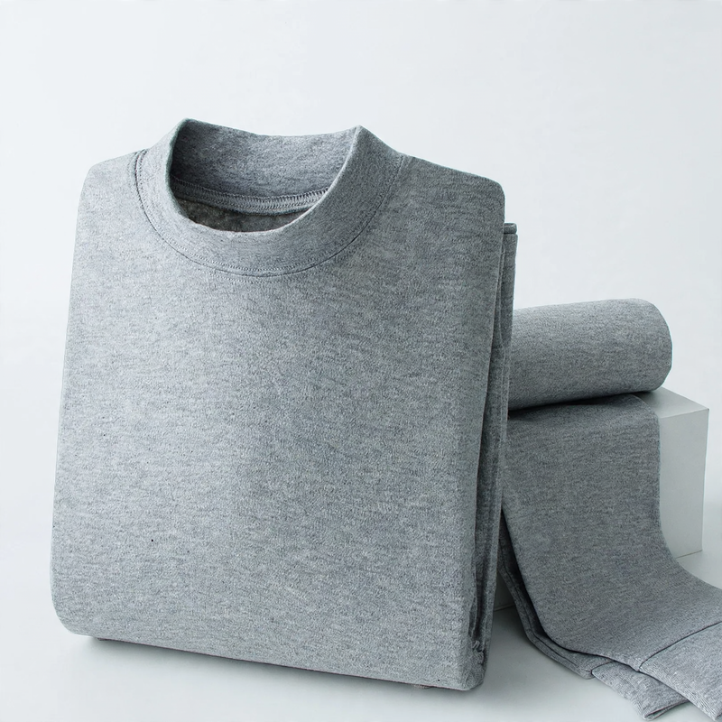 Men's thermal underwear set made of 100% cotton