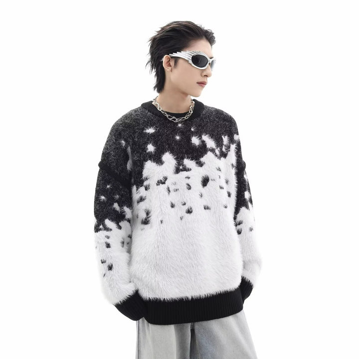 Christmas sweaters for couples, knit sweater
