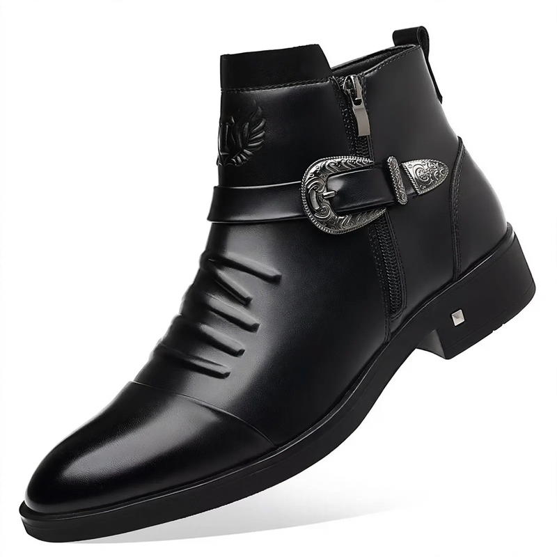 Men's business boots, water-repellent, warm