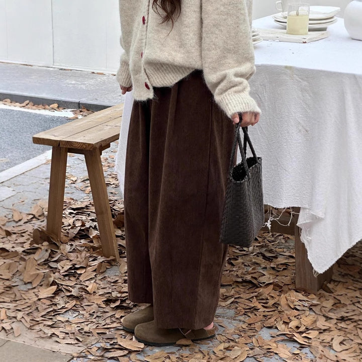 Kord-Cropped Pants