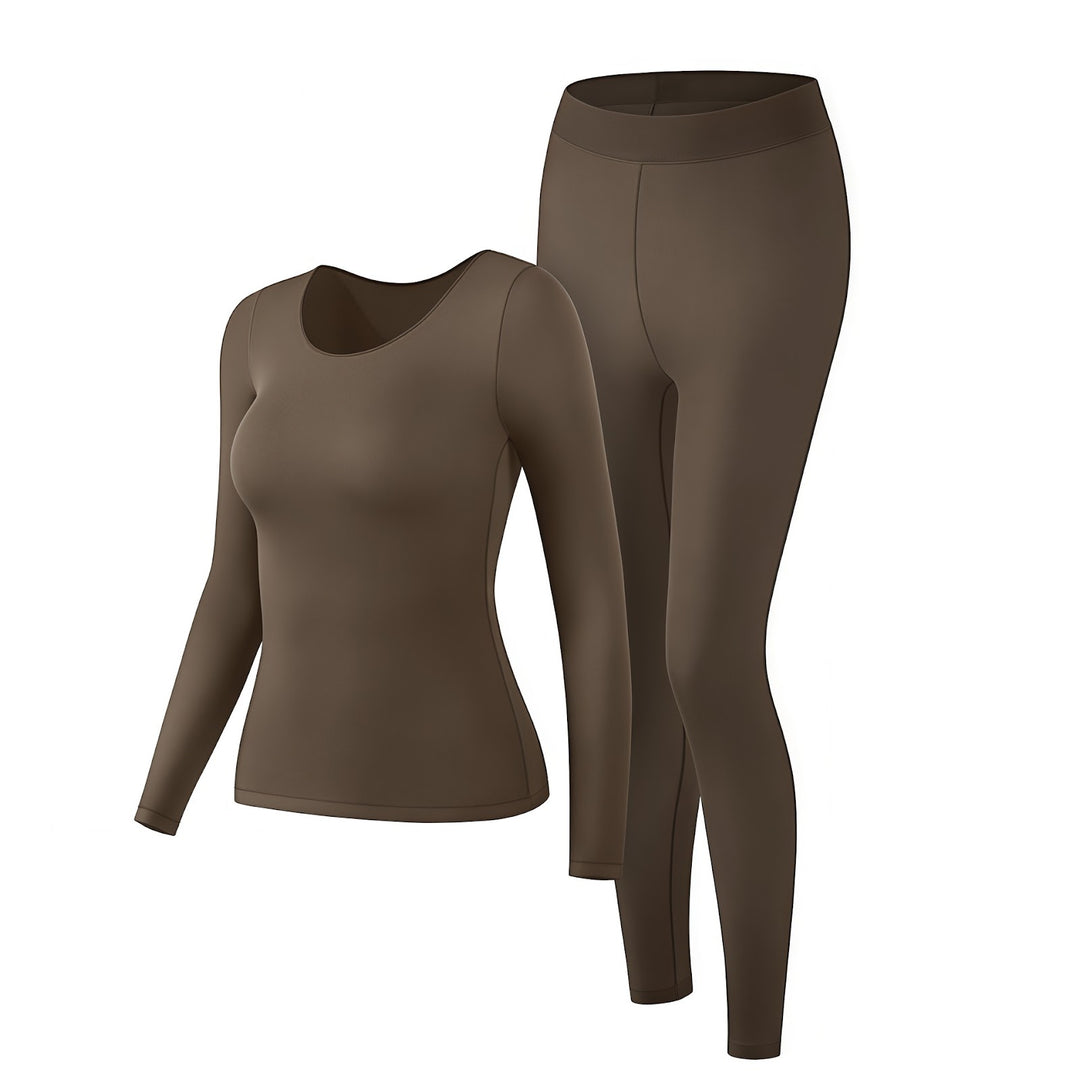 Elastic Thermal Underwear Set for Women