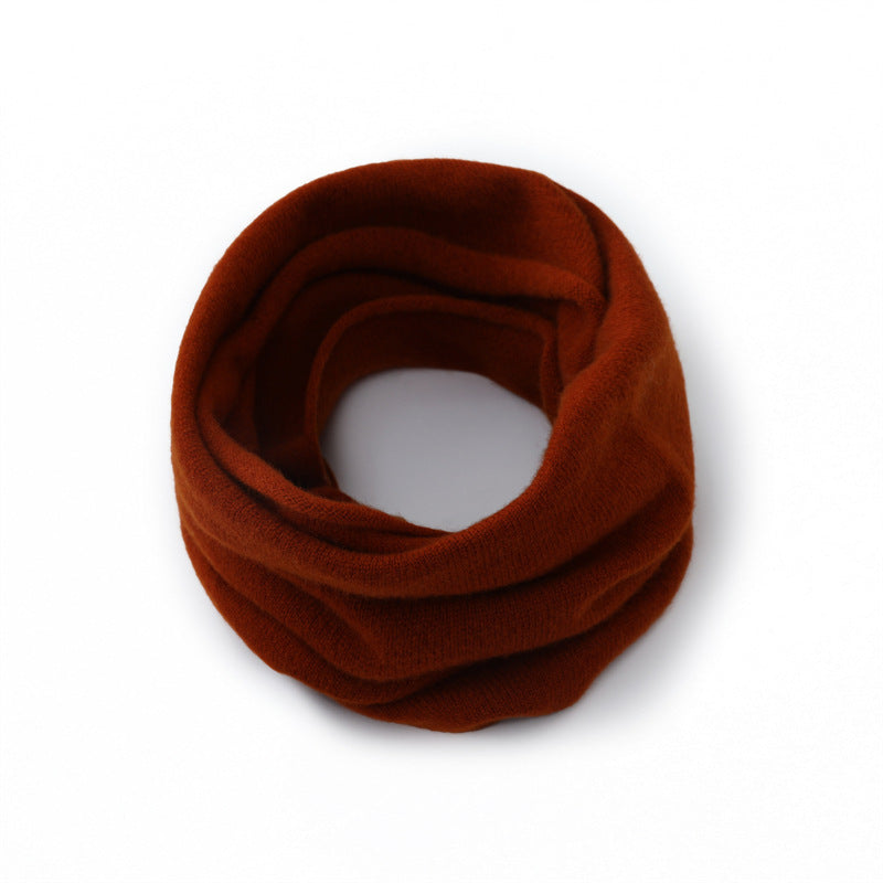 Merino wool neck warmer, 24x40 cm