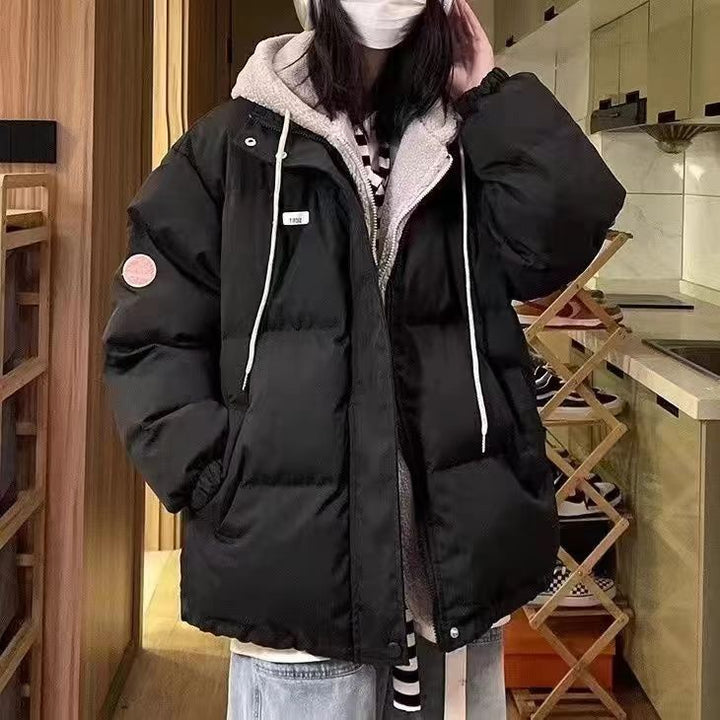 Women’s quilted jacket, oversized fit, padded