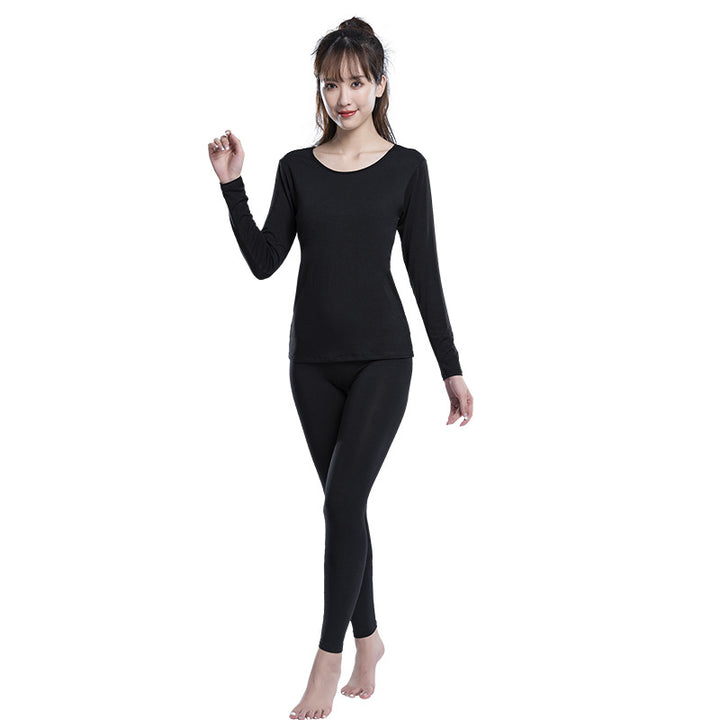 Women's Thermal Underwear Set, Modal, Warming, Crew Neck