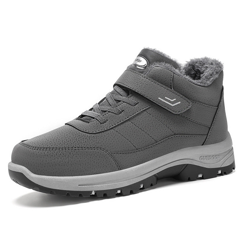 Padded Unisex Winter Boots with Velcro