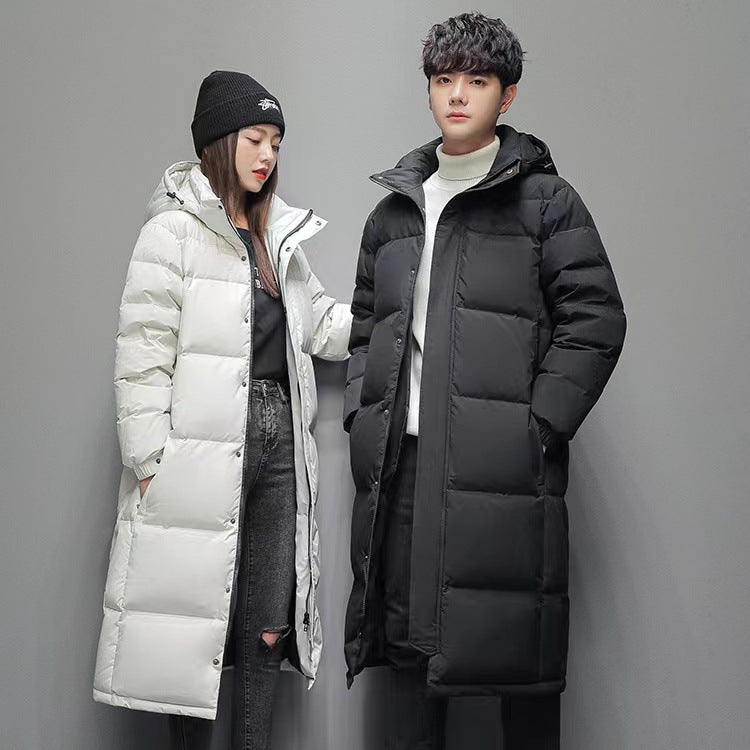Padded Unisex Down Jacket with Hood
