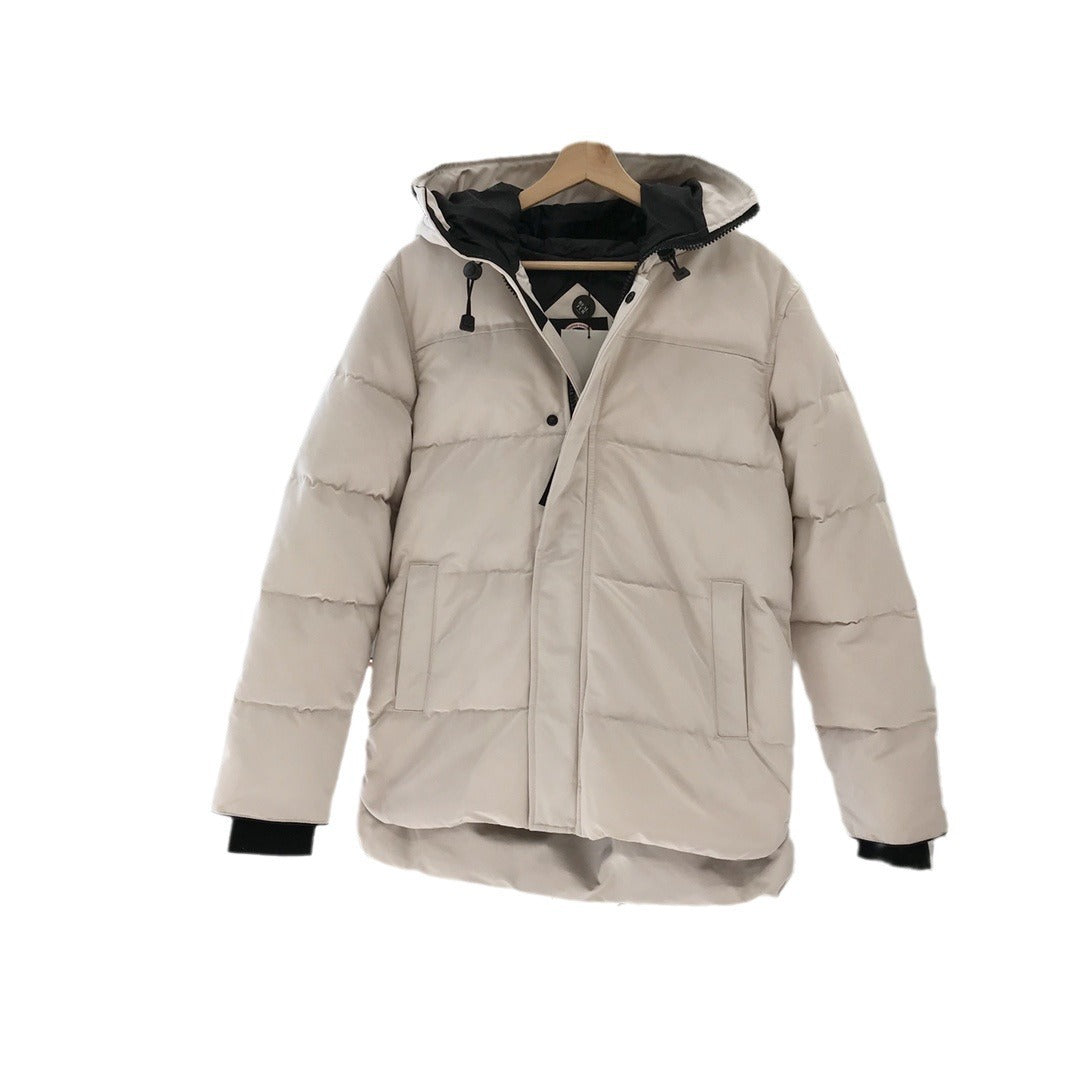 Winter down jacket for men and women, warm lined