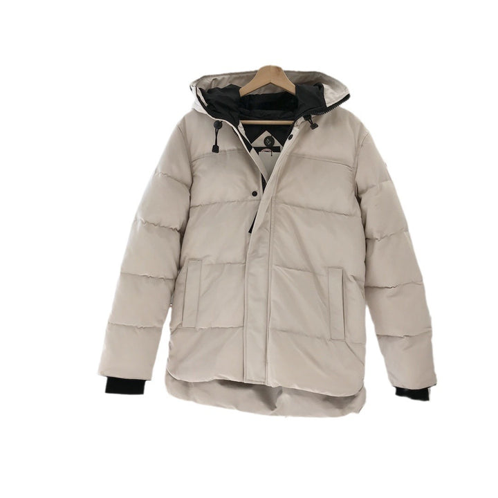 Winter down jacket for men and women, warm lined