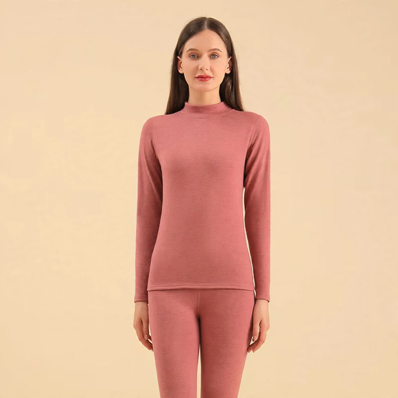 Padded thermal underwear set for women and men