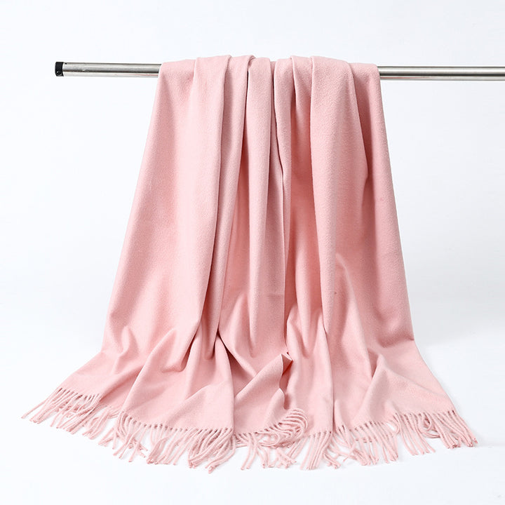 Elegant wool cashmere scarf for men and women