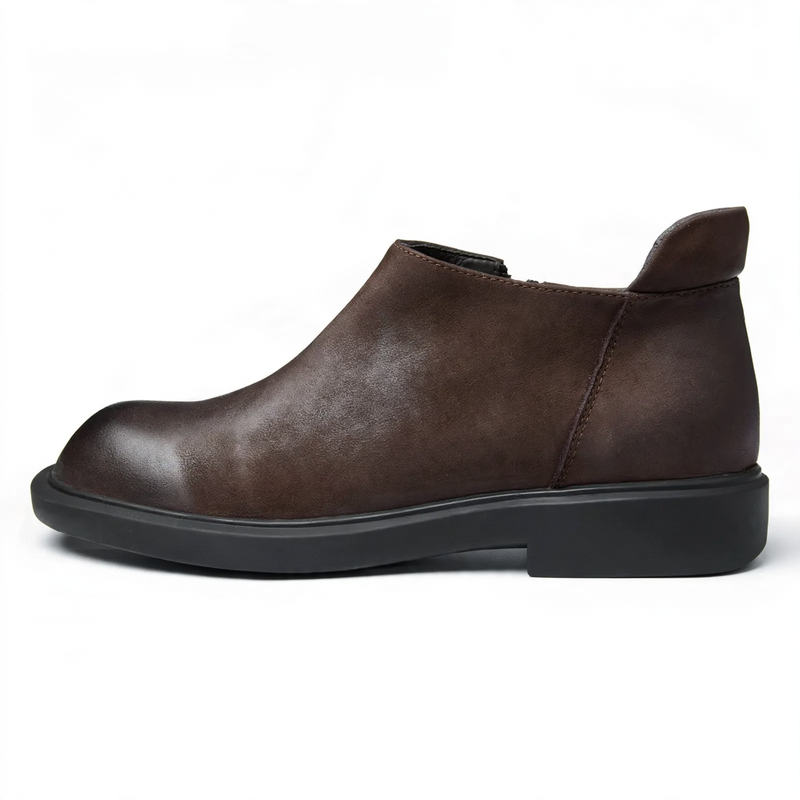 Men's Chelsea boots made of cowhide leather, soft sole