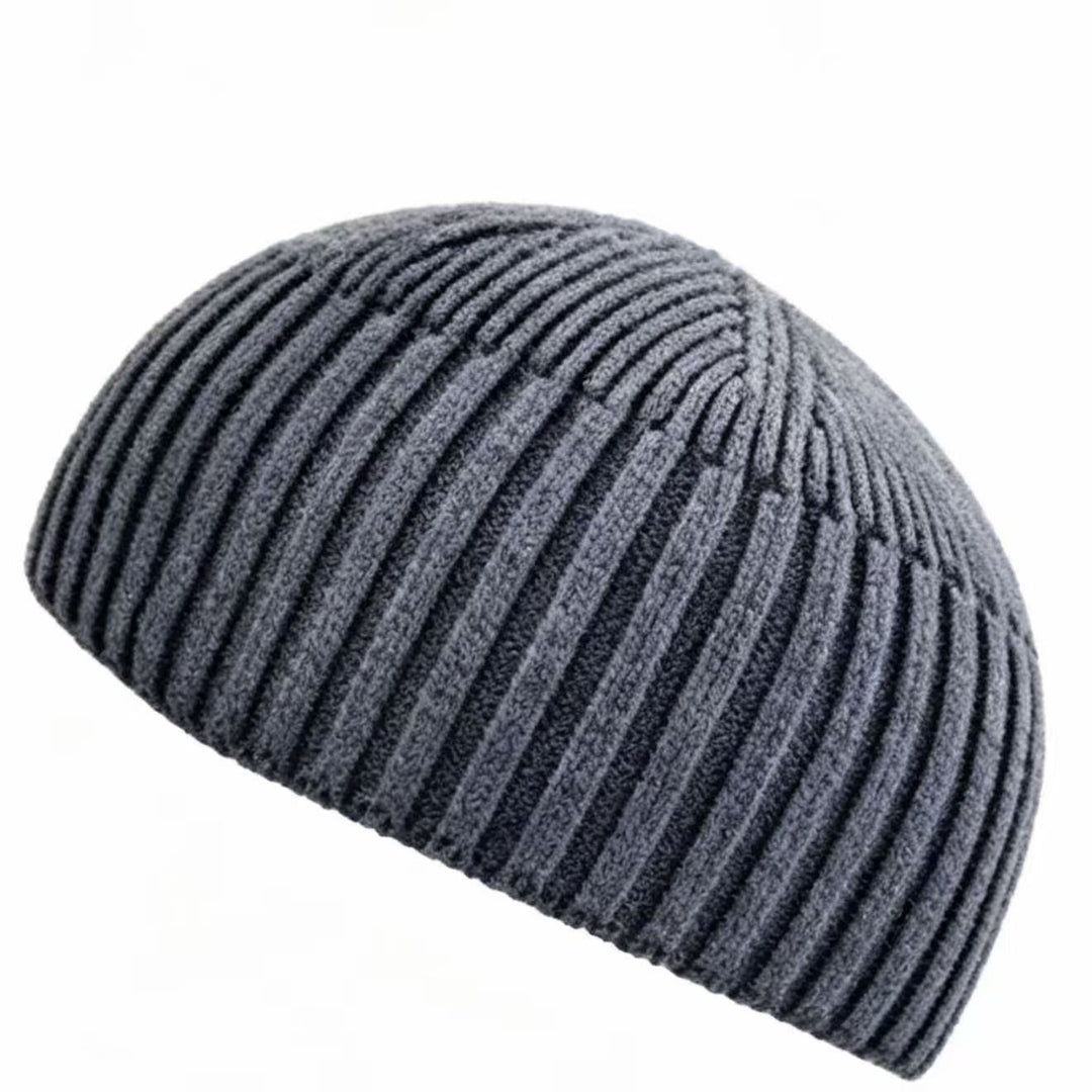 Knit beanie with scarf set for women