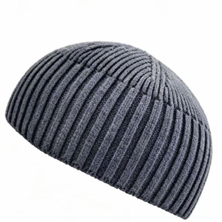 Knit beanie with scarf set for women