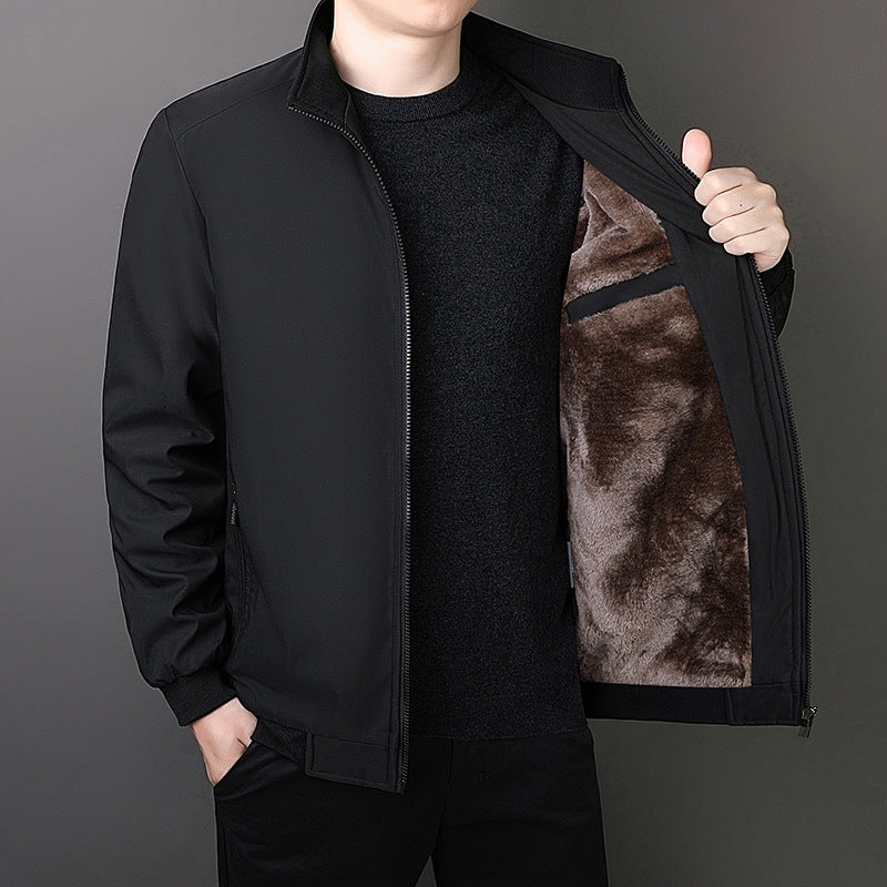 Padded men's winter jacket for everyday use
