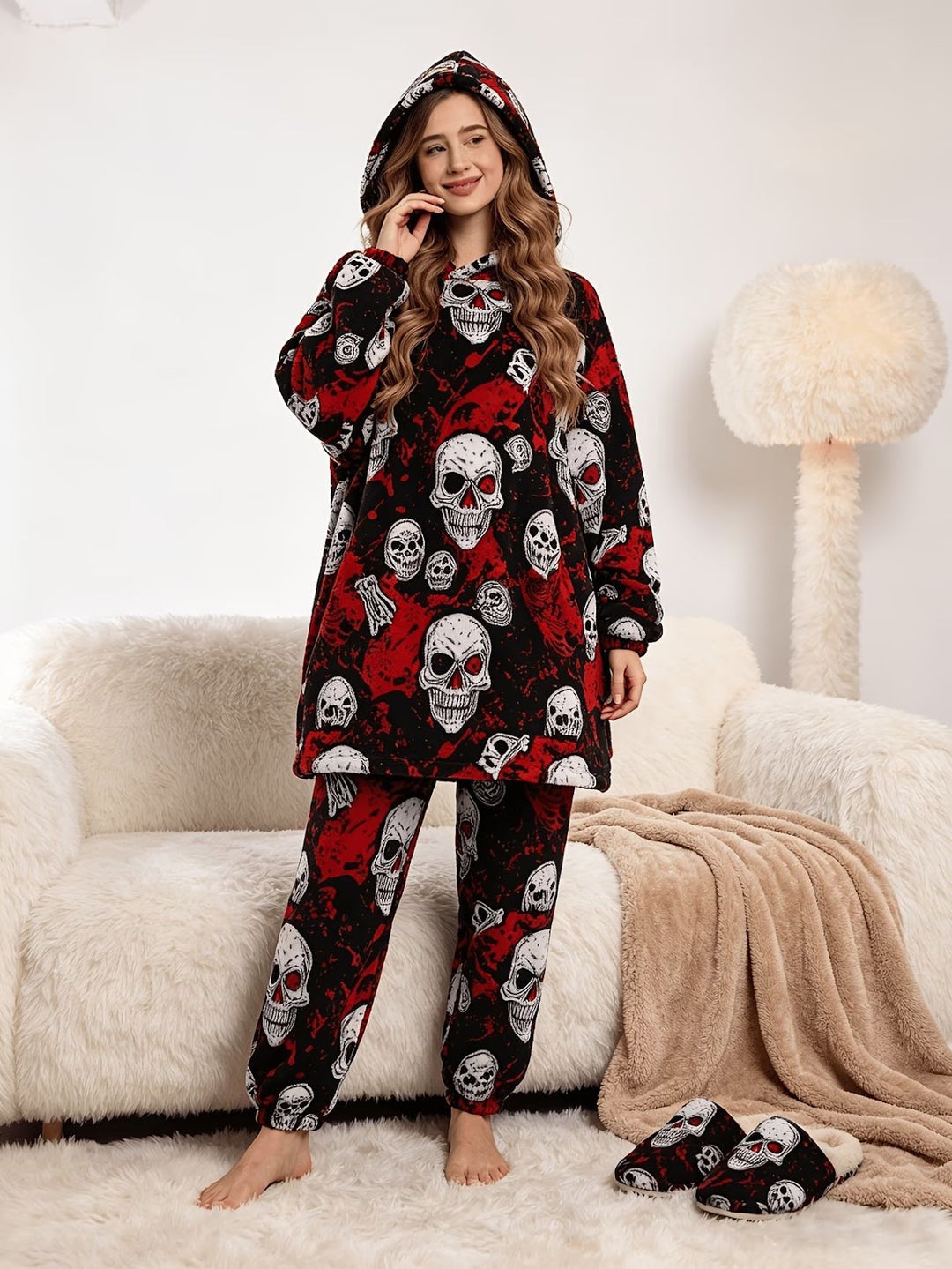 Family Pajama Set, Printed, for Couples