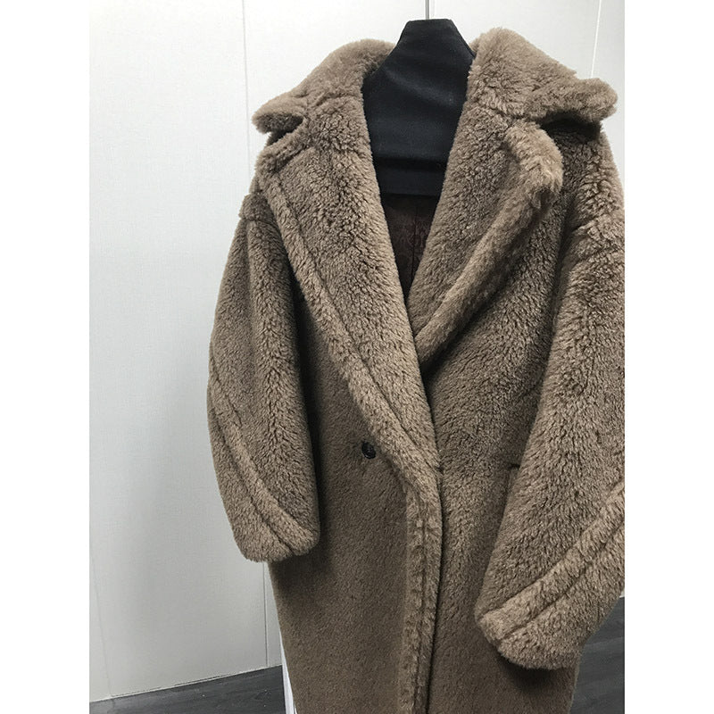 Teddy-Coat, mid-length, for women