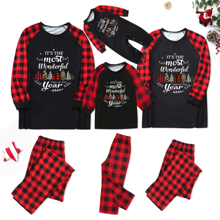 Christmas pajama set for the whole family