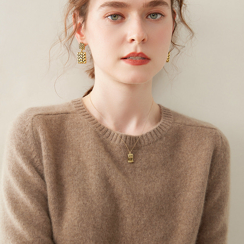 Women's cashmere sweater, 100% cashmere, two-ply