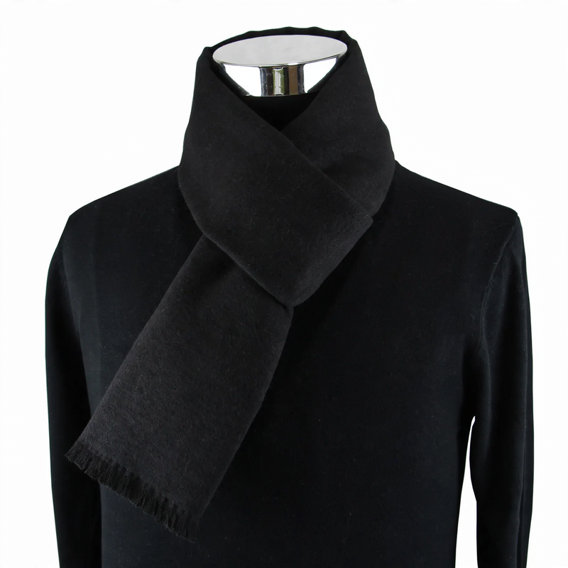 Classic men's scarf, 180x30cm, winter, warm
