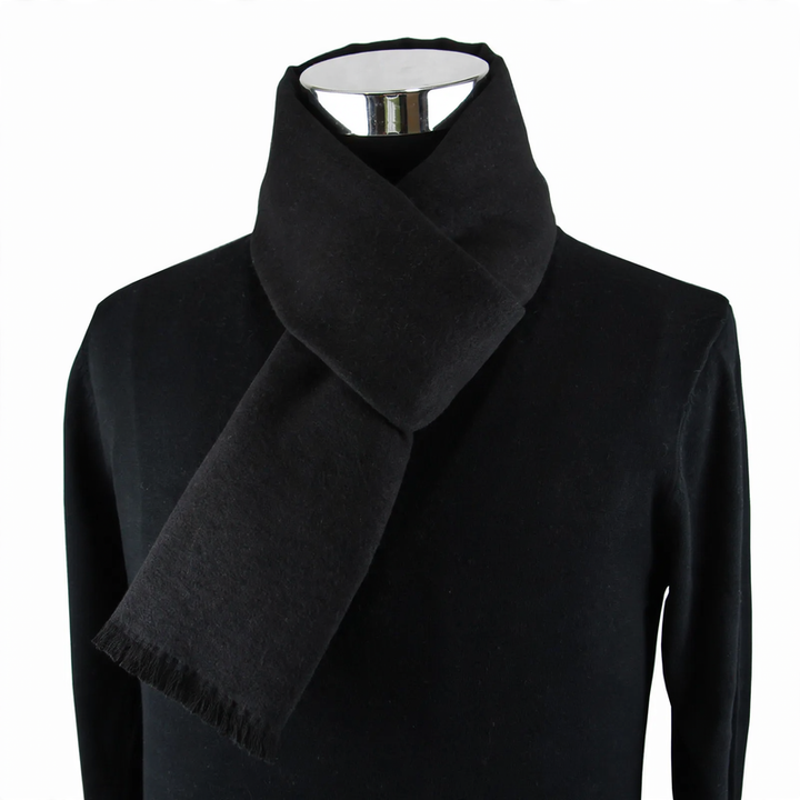 Classic men's scarf, 180x30cm, winter, warm