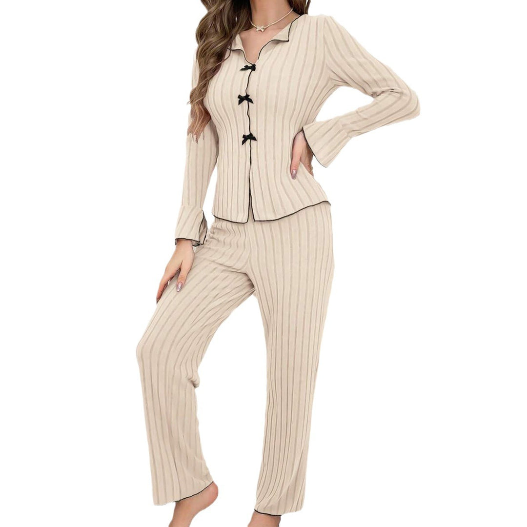 Women's loungewear set, two-piece, stylish and warm