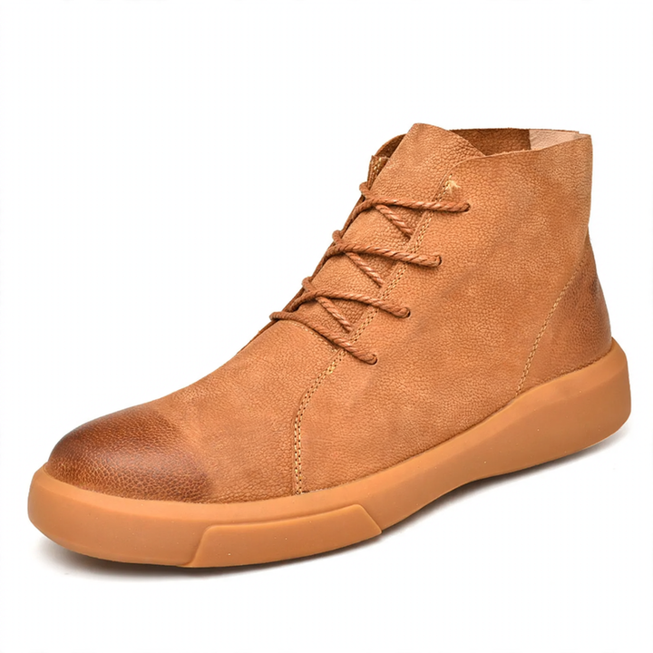 Men's boots, ankle-high, casual design