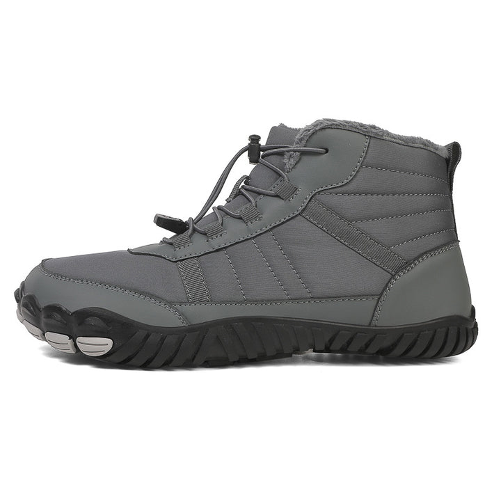 Waterproof men's winter boots with warm lining