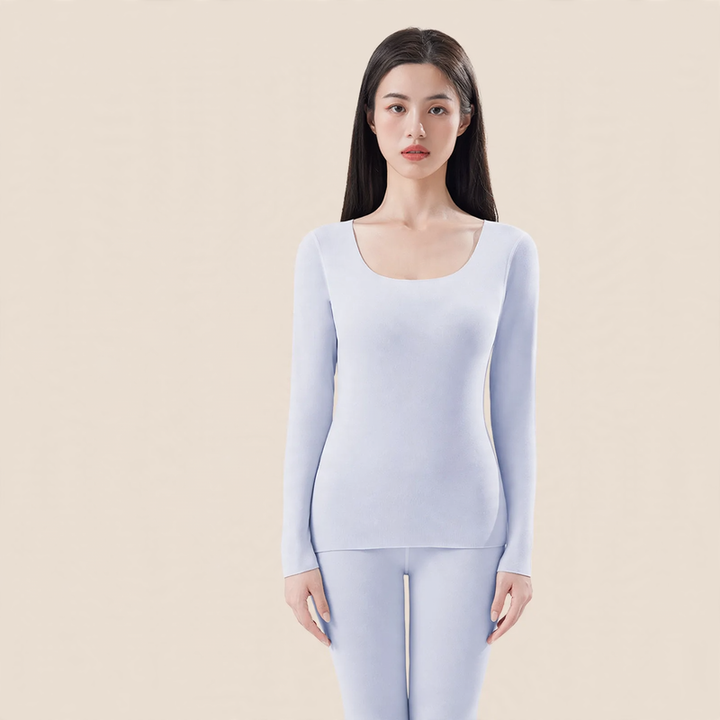 Women's Thermal Set, lined, U-neck