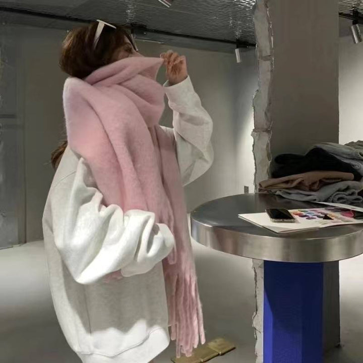 Women’s wool scarf in various colors