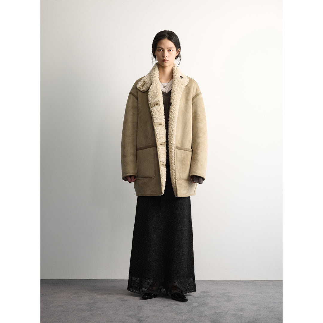 Teddy-Coat, reversible, women